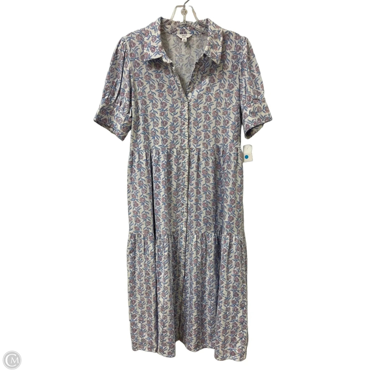 Dress Casual Midi By Crown And Ivy In Floral Print, Size: M