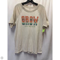 Top Short Sleeve By Aerie In Beige, Size: Xs