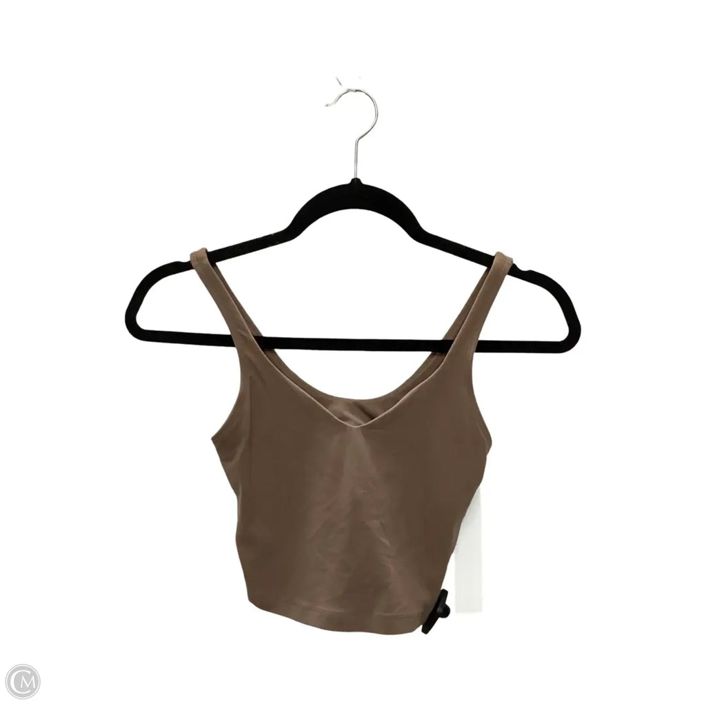 Athletic Tank Top By Lululemon In Brown, Size: 2