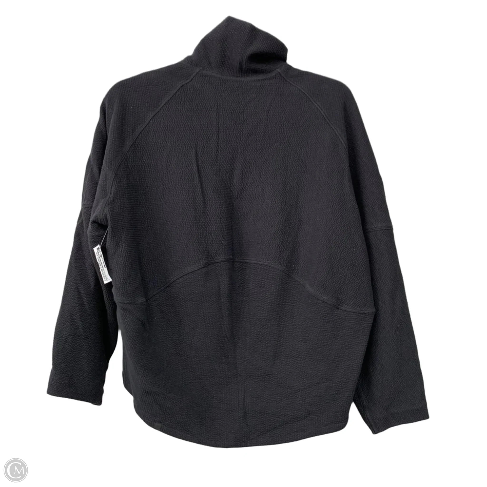 Sweatshirt Collar By Lululemon In Black, Size: 2