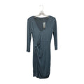 Dress Casual Midi By Abercrombie And Fitch In Grey, Size:S