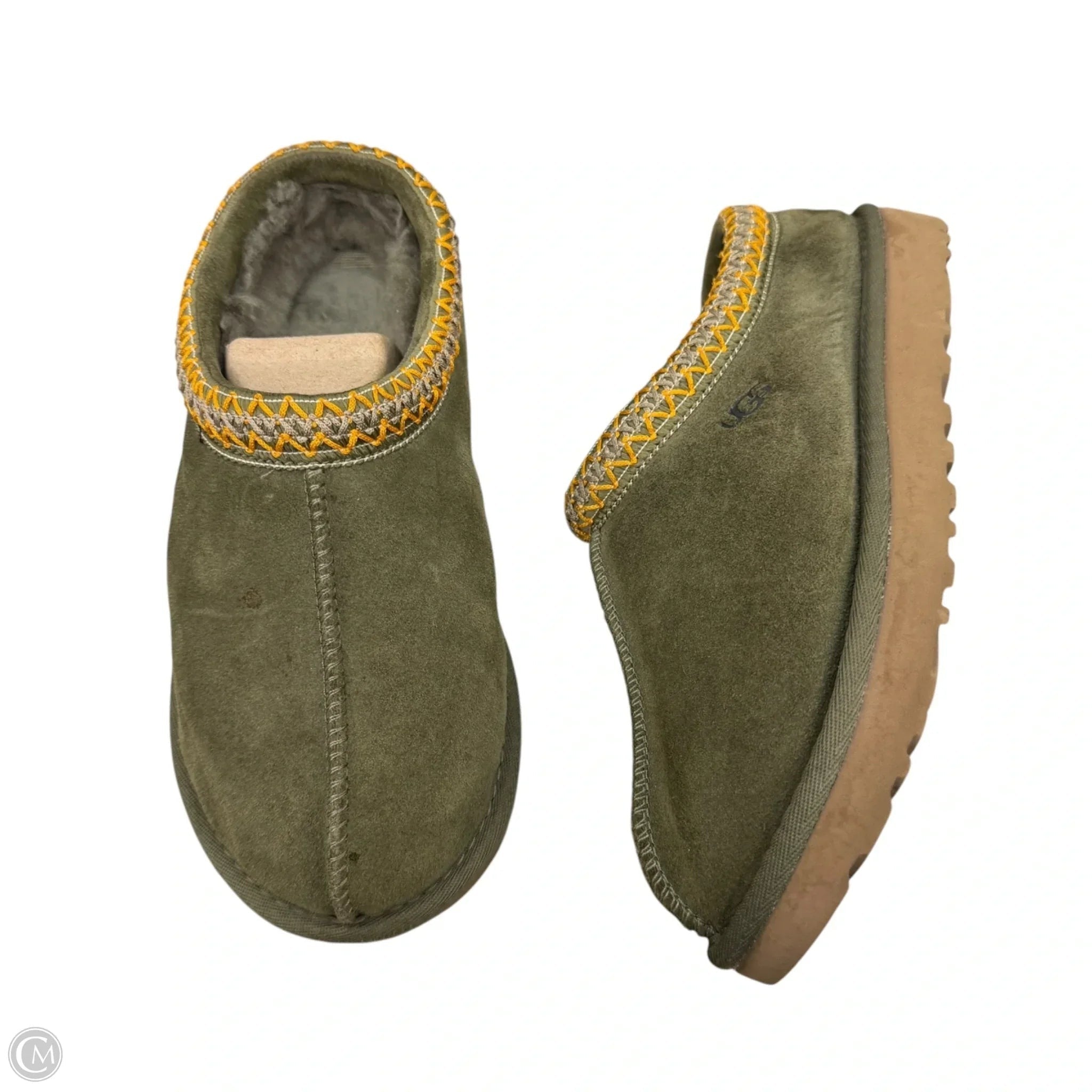 Shoes Designer By Ugg In Green, Size: 7
