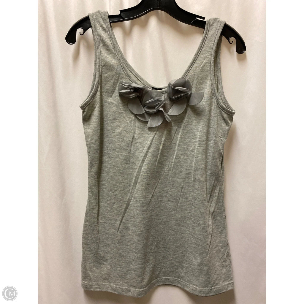Tank Top By Clothes Mentor In Grey, Size: L
