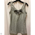 Tank Top By Clothes Mentor In Grey, Size: L