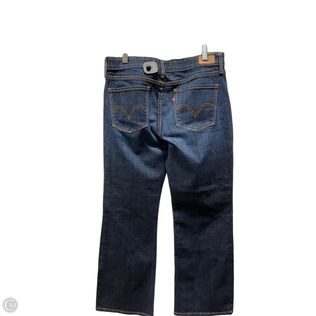 Jeans Boot Cut By Levis In Blue Denim, Size: 12p