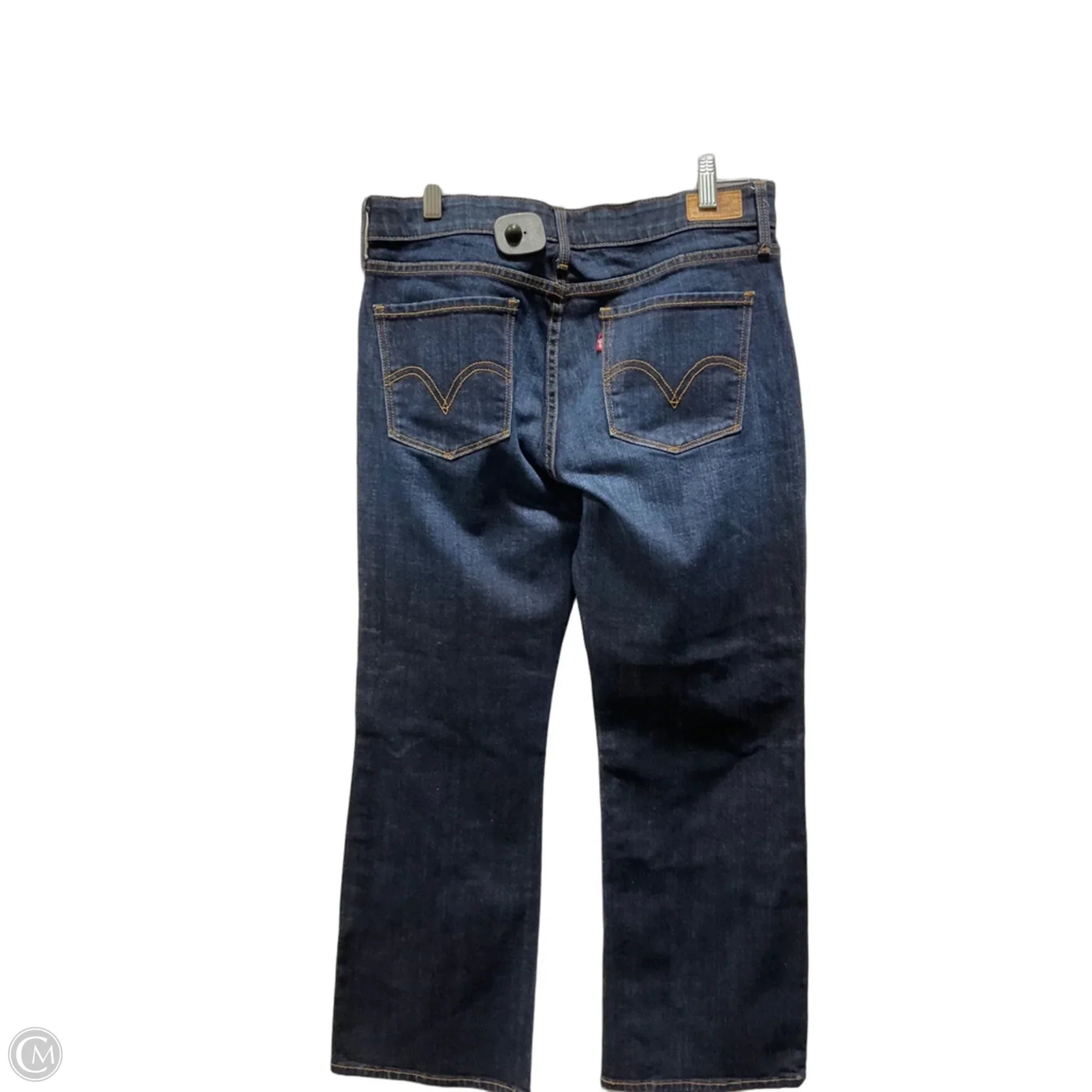 Jeans Boot Cut By Levis In Blue Denim, Size: 12p
