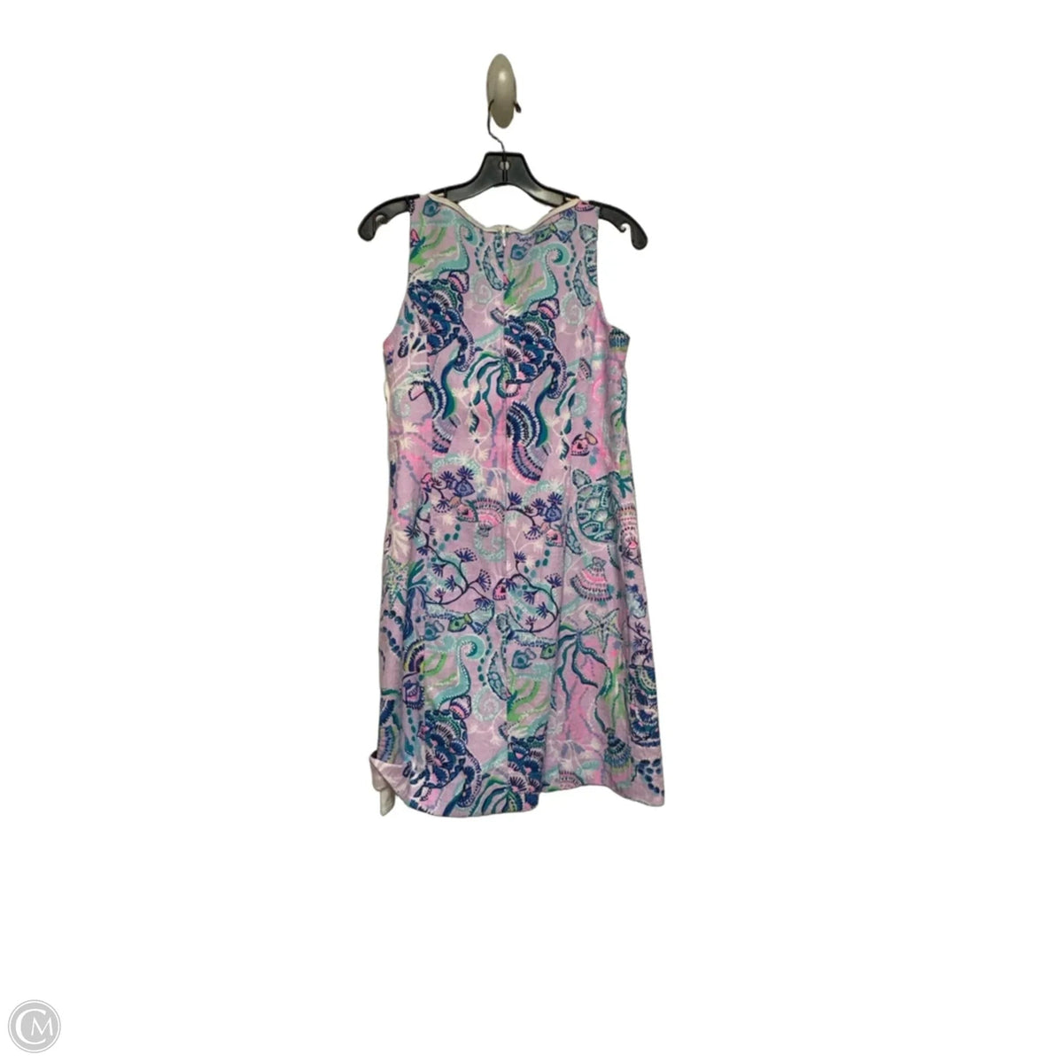 Dress Designer By Lilly Pulitzer In Purple & White, Size: 2