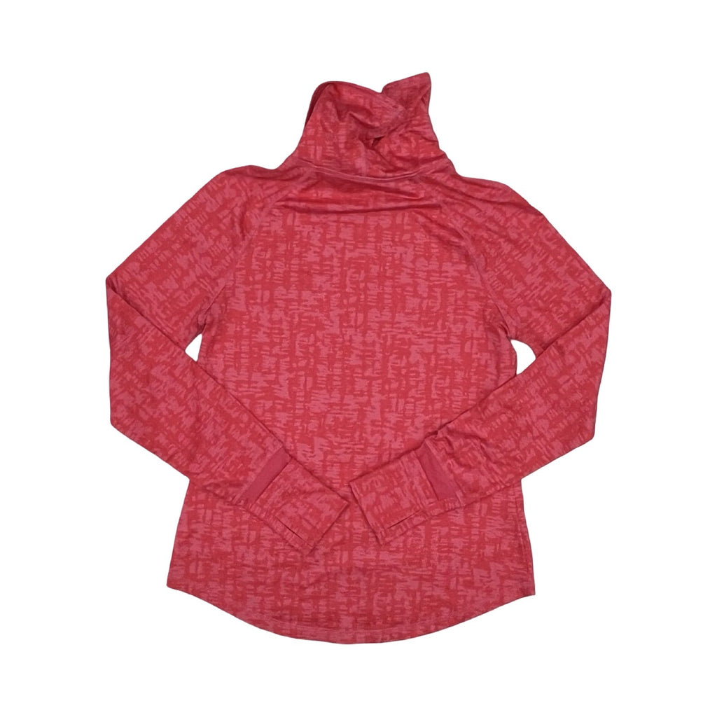 Athletic Top Ls Collar By Exertek In Pink, Size:S