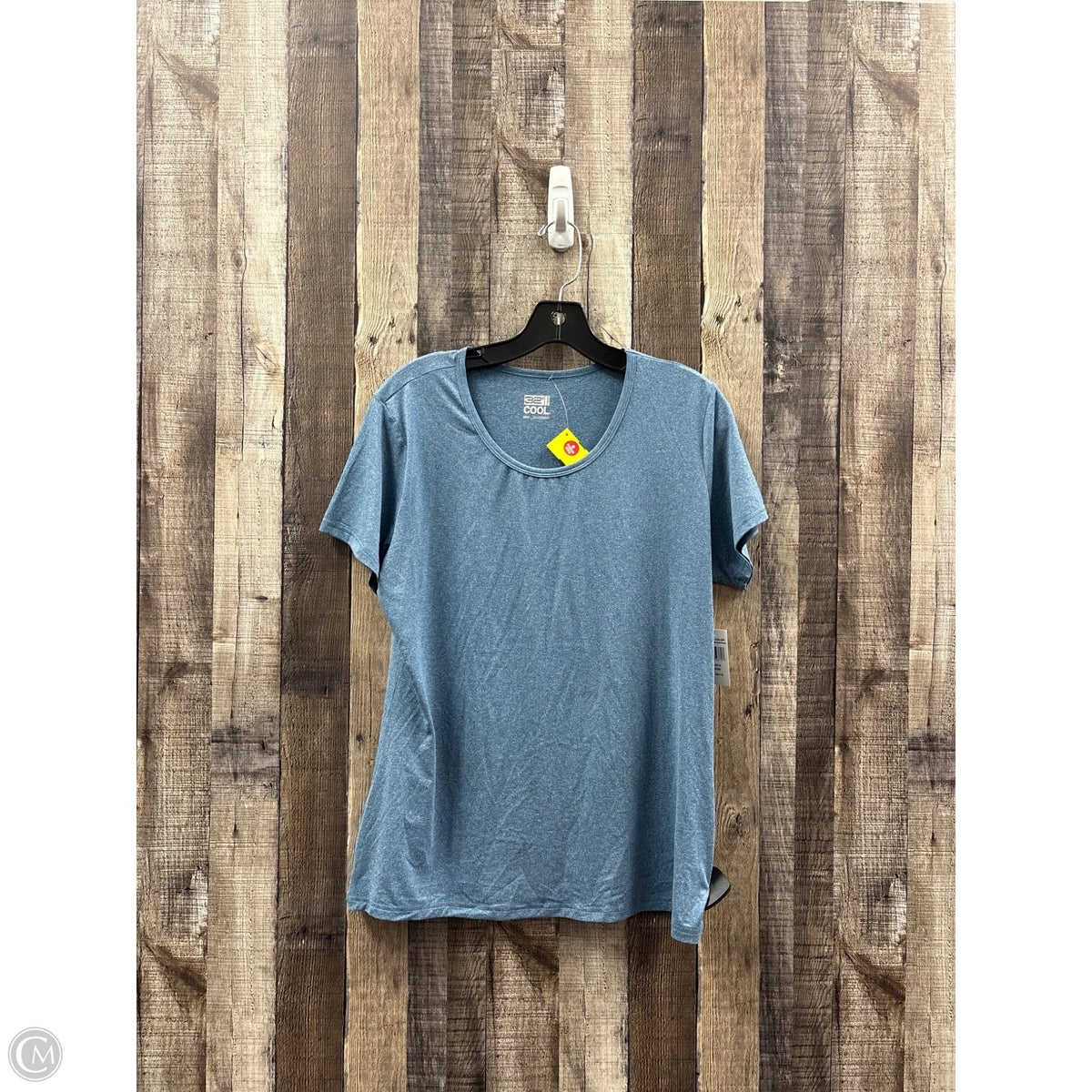 Athletic Top Short Sleeve By 32 Degrees In Blue, Size: Xl