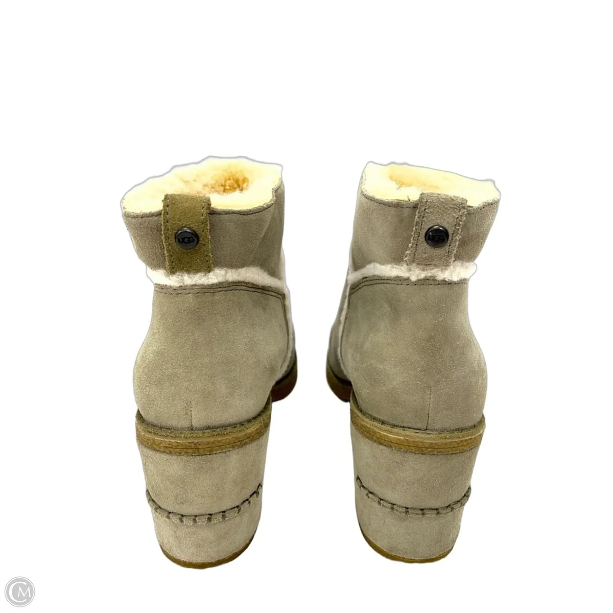 Boots Designer By Ugg In Green, Size: 11