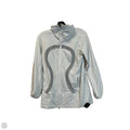 Athletic Jacket By Lululemon In White, Size: 8
