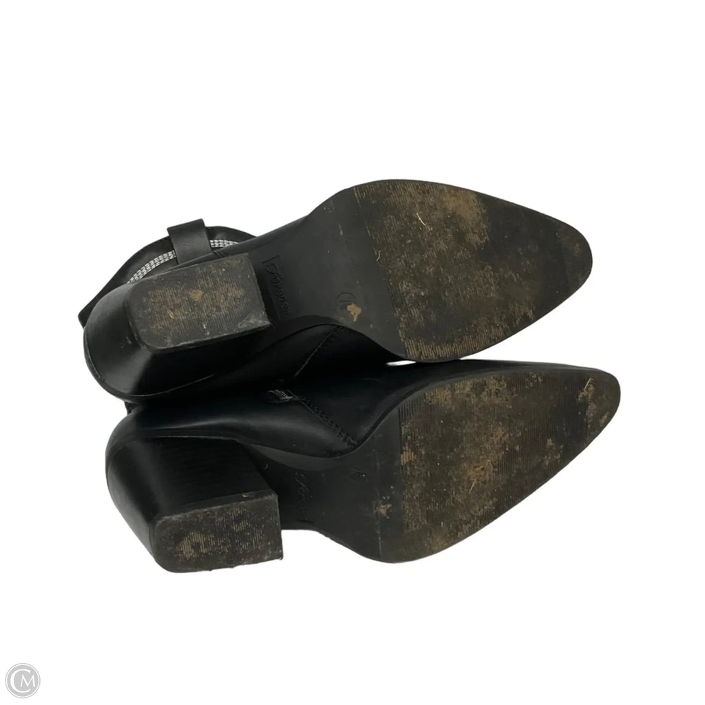 Boots Western By Forever In Black, Size: 7.5