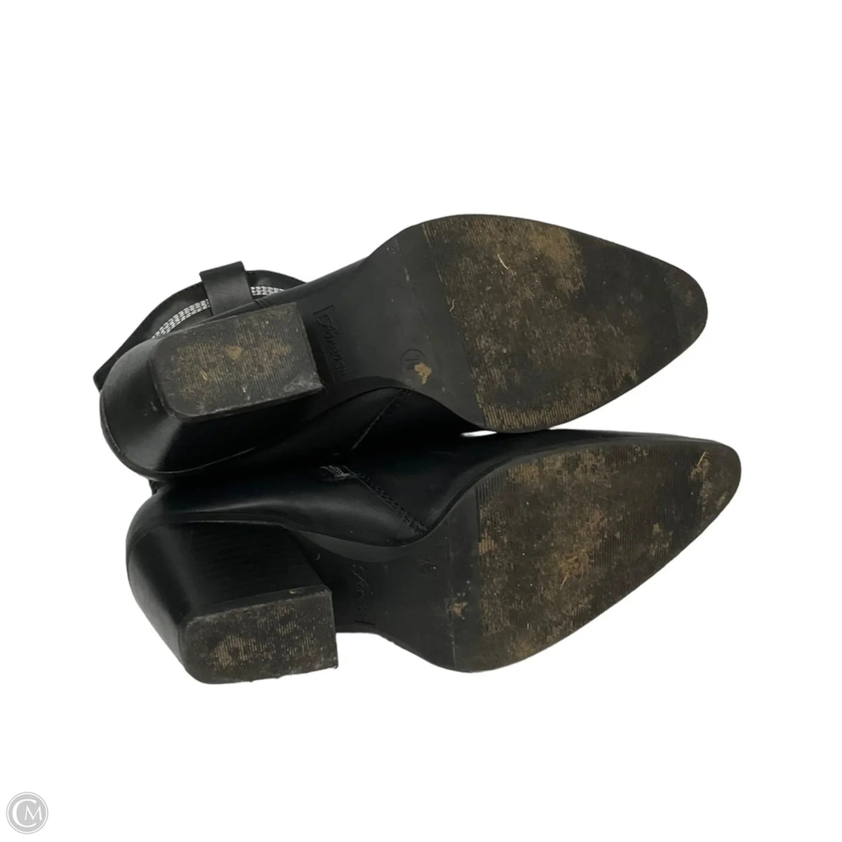 Boots Western By Forever In Black, Size: 7.5