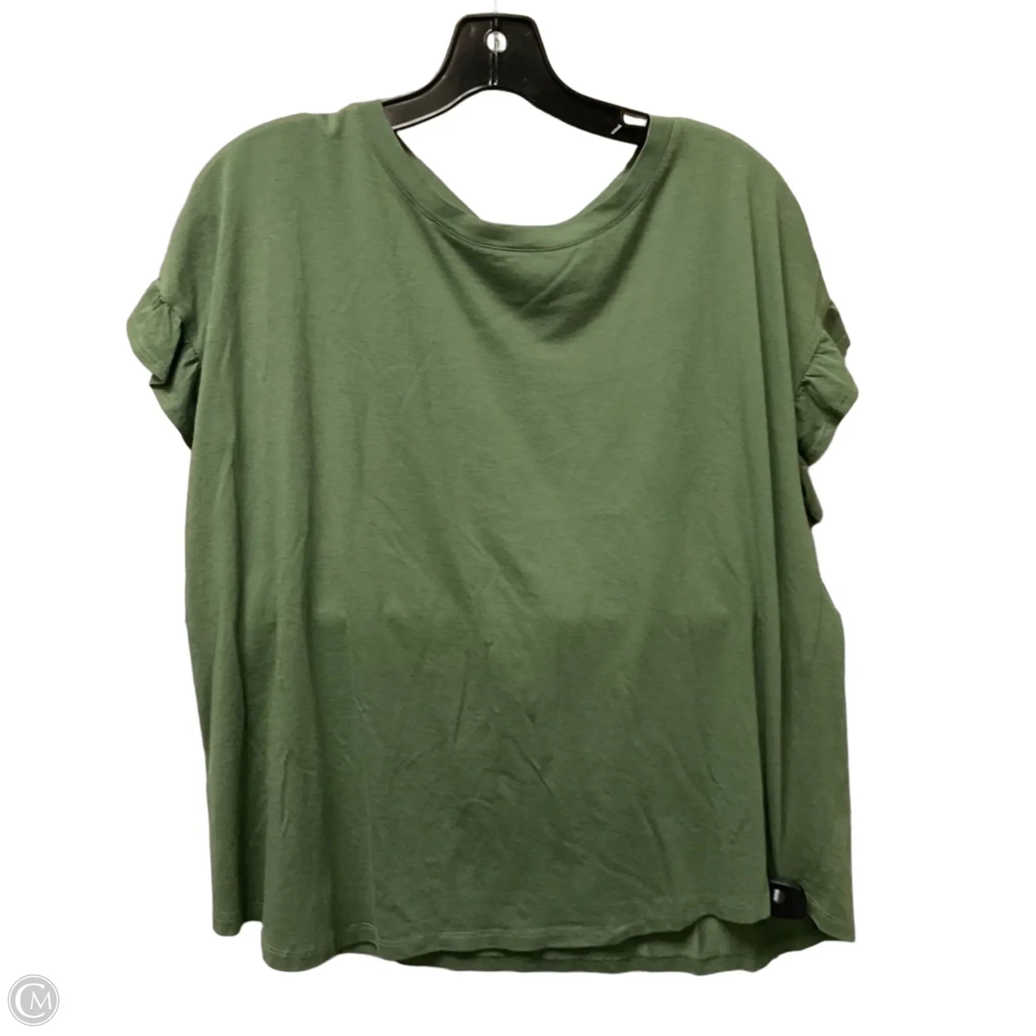 Top Short Sleeve By Crown And Ivy In Green, Size: Xl