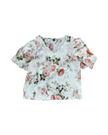 Top Ss By Clothes Mentor In Floral Print, Size:L
