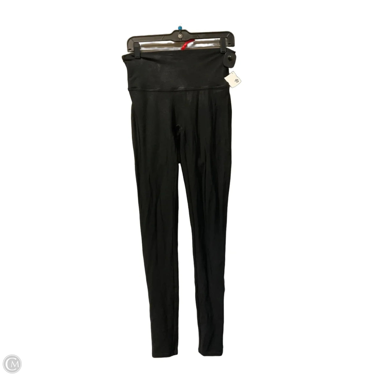 Athletic Leggings By Spanx In Black, Size: L