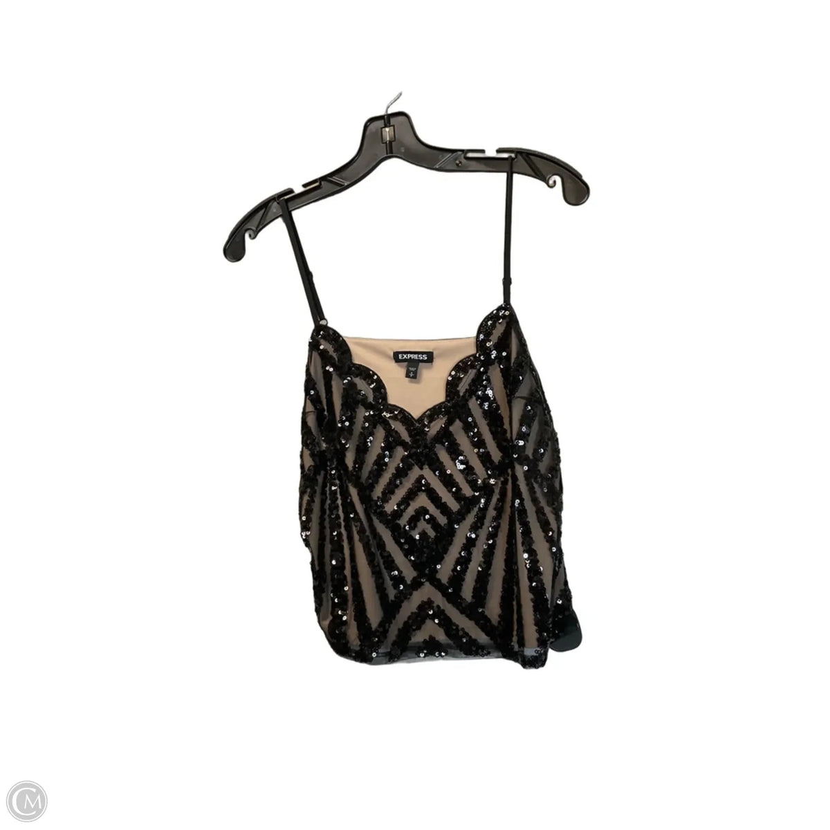 Tank Top By Express In Black, Size: S