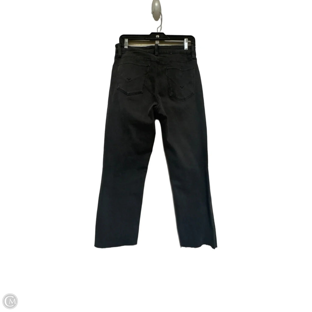 Jeans Straight By Hudson In Black Denim, Size: 6