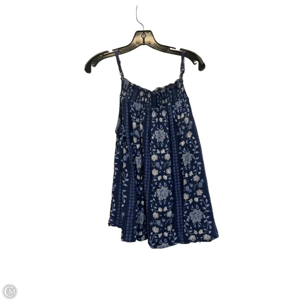 Top Sleeveless By Old Navy In Blue, Size: Xl