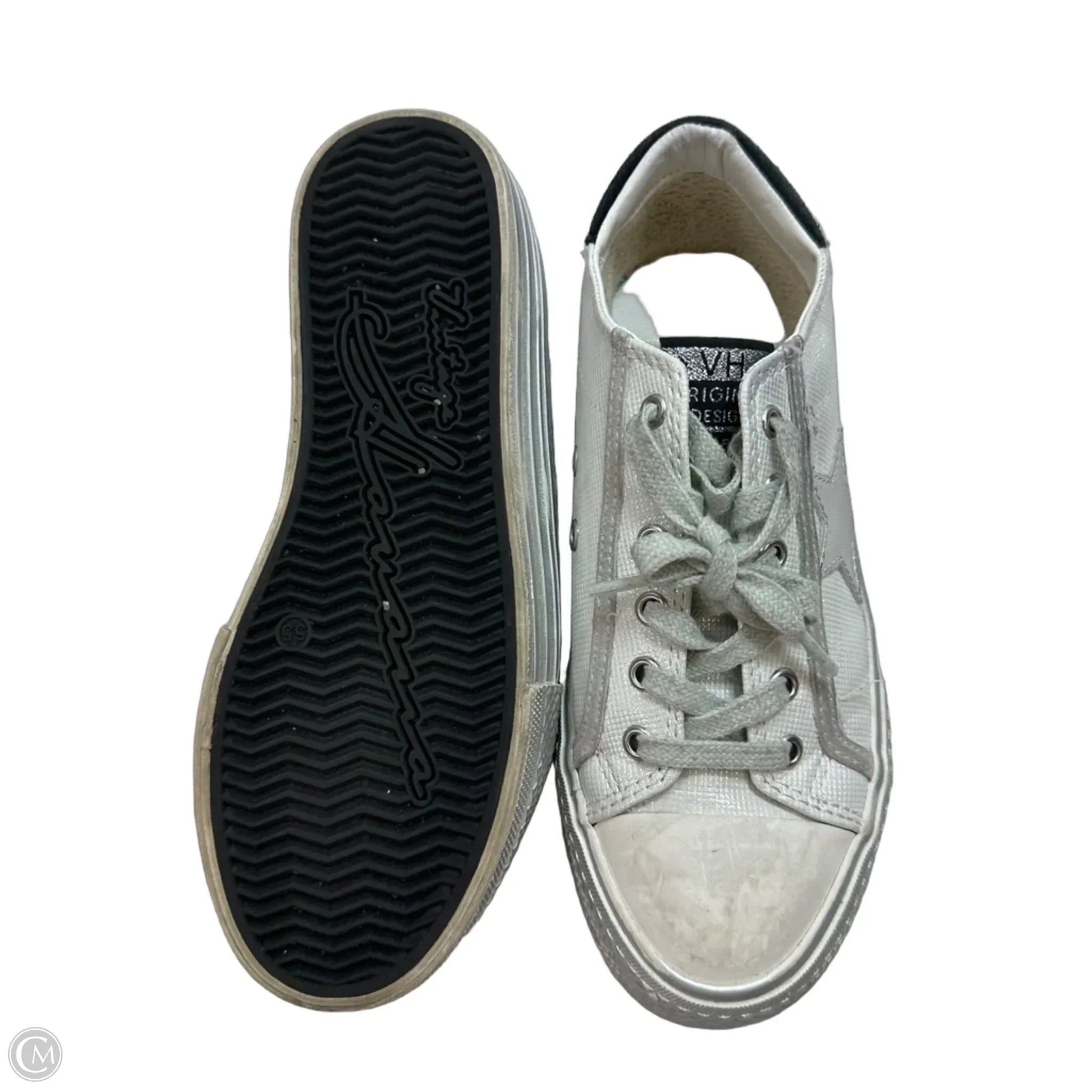 Shoes Sneakers By Vintage Havana In White, Size: 6