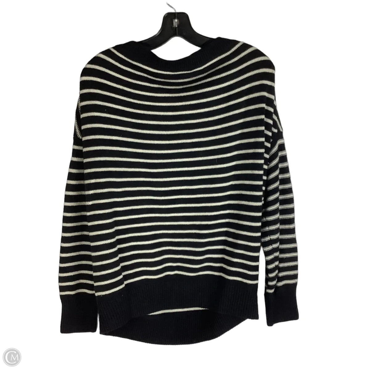 Sweater Cardigan Designer By All Saints In Black, Size: M