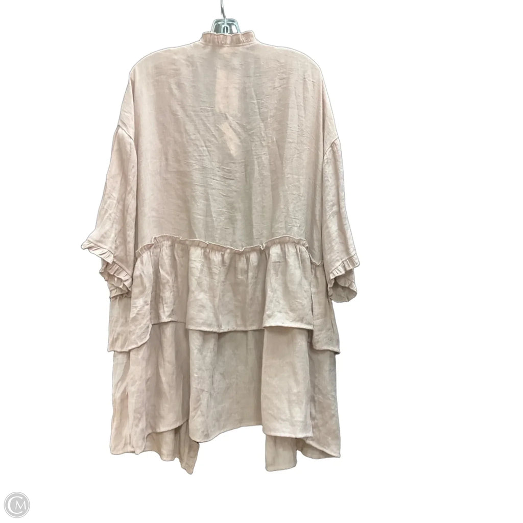 Cardigan By Easel In Mauve, Size: M