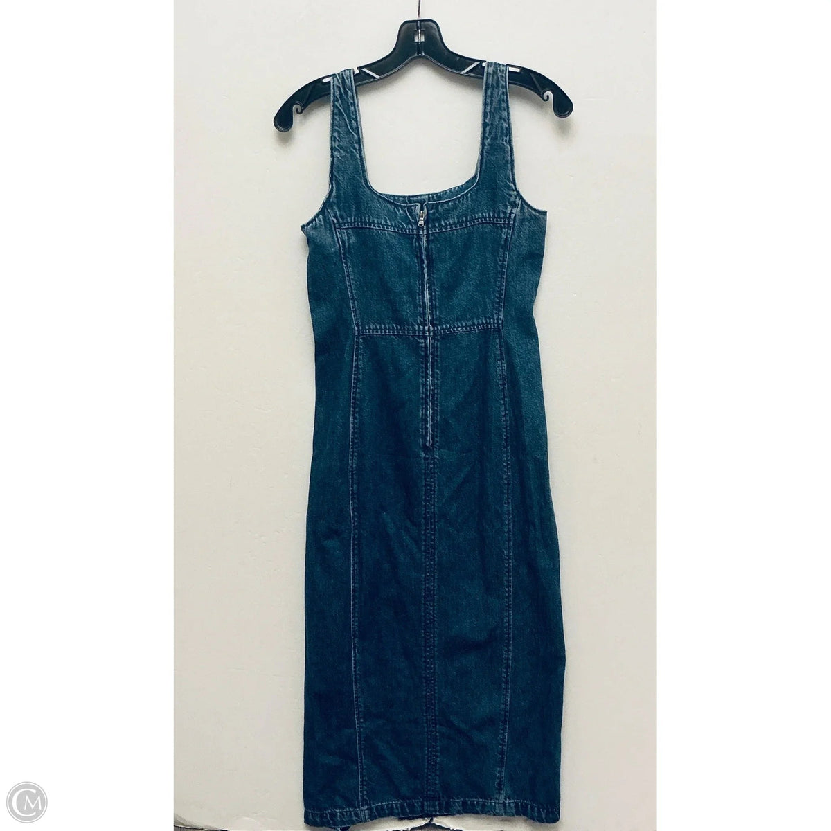 Dress Casual Maxi By Loft In Blue Denim, Size: 0