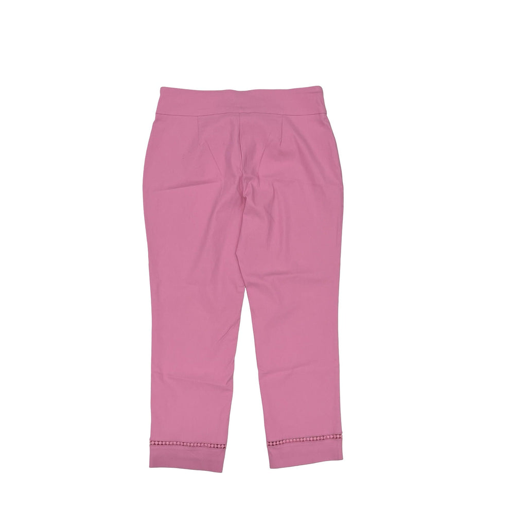 Pants Cropped By Crown And Ivy In Pink, Size:8P