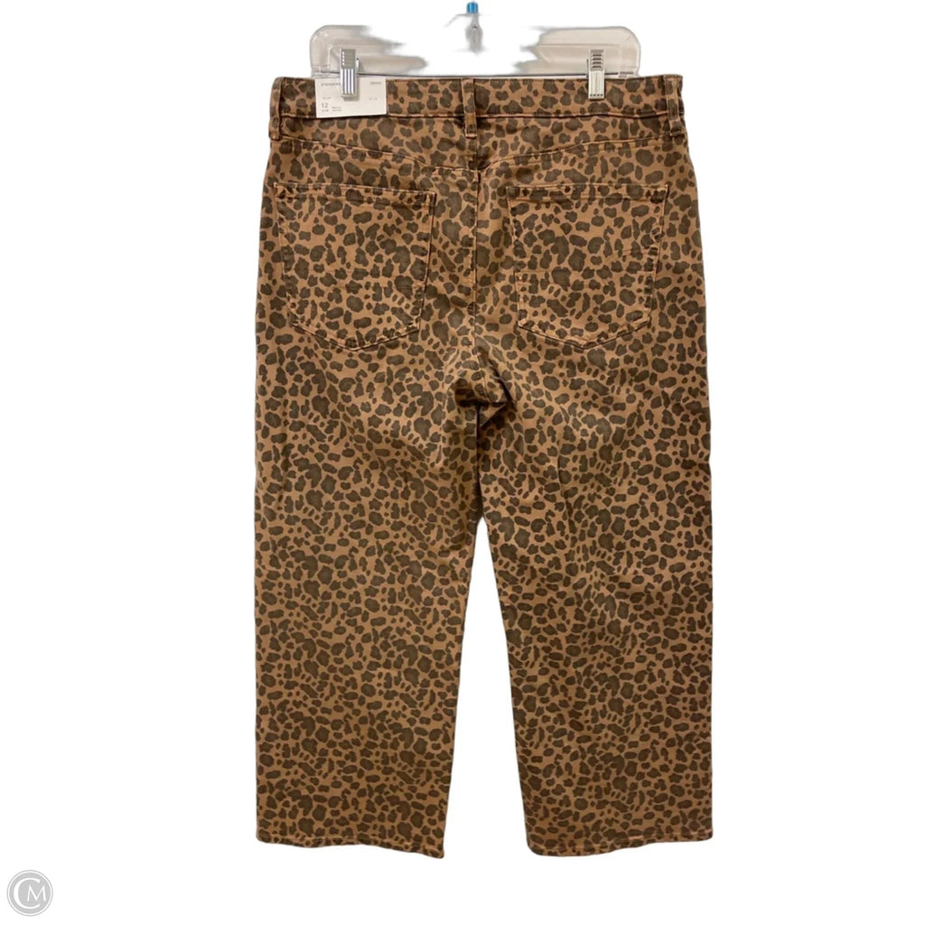 Jeans Boyfriend By American Eagle In Animal Print, Size: 12