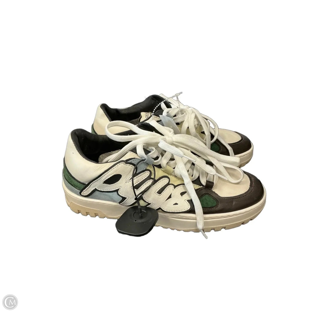 Shoes Athletic By P448 In Brown & Cream, Size: 9