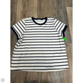 Athletic Top Short Sleeve By Livi Active In Striped Pattern, Size: 3x
