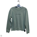 Sweatshirt Crewneck By Gold Crush In Green, Size: Xs