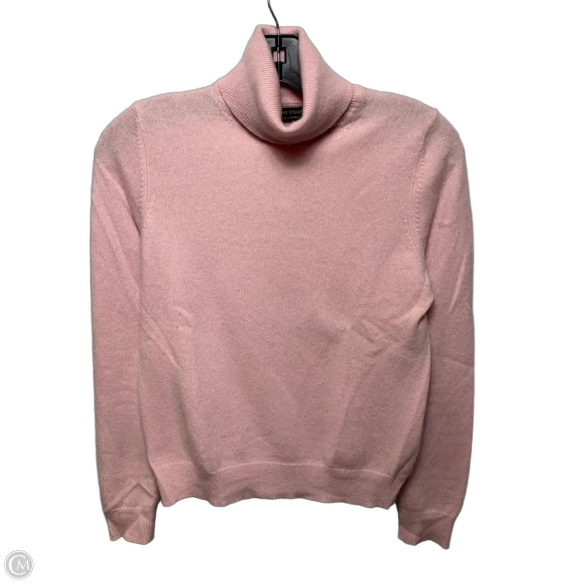 Sweater 2 Ply Cashmere By Valerie Stevens In Pink, Size: S