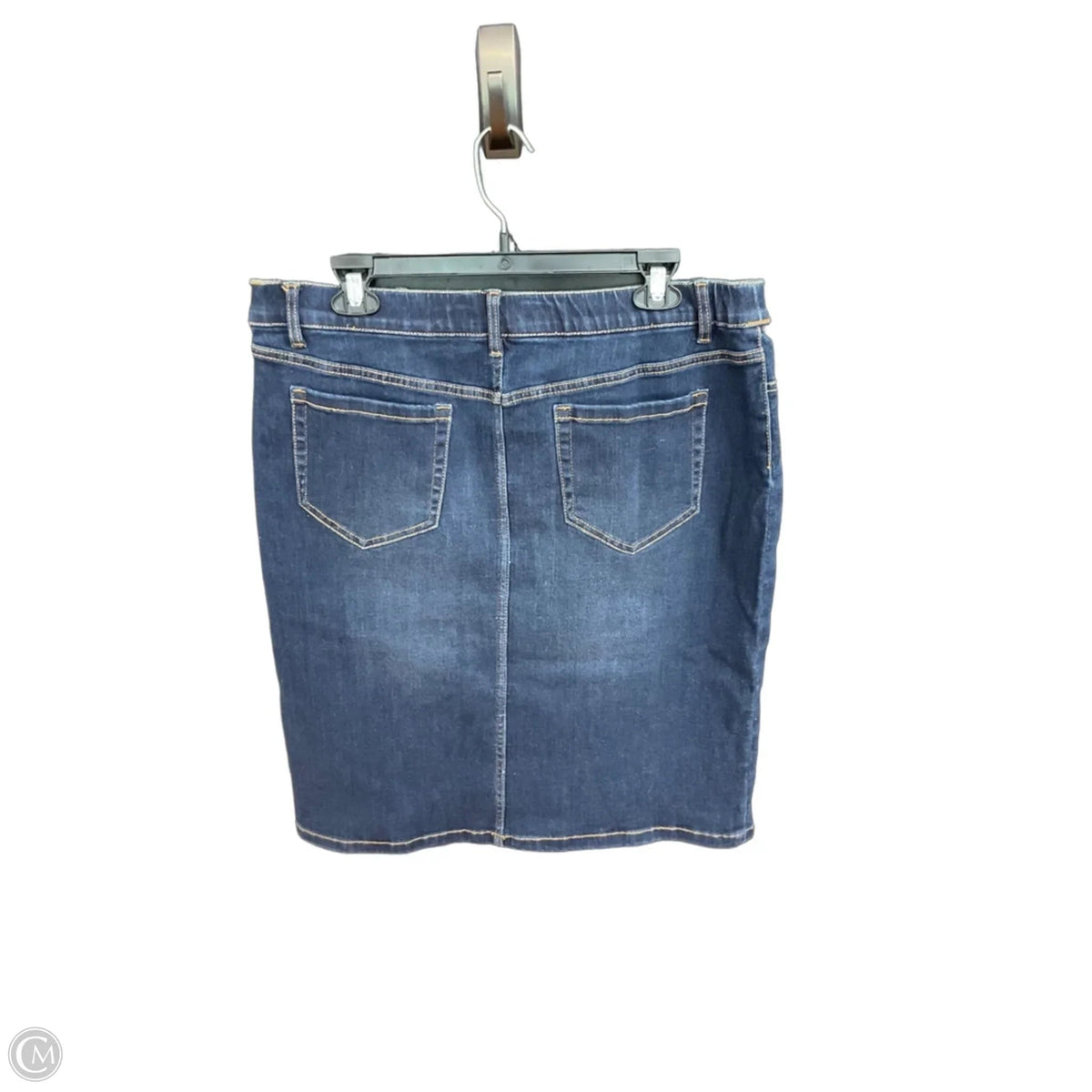 Skirt Midi By J. Jill In Blue Denim, Size: 10