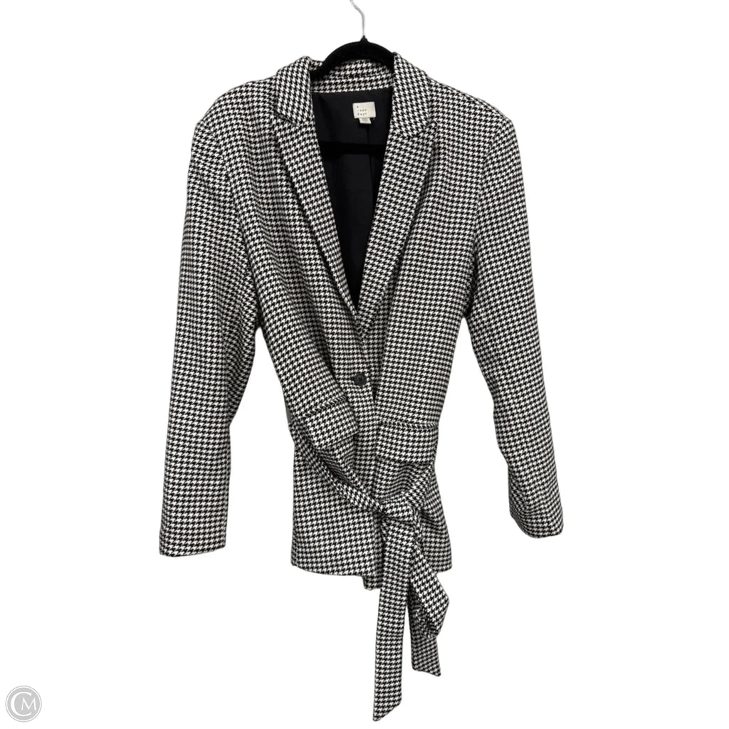 Coat Peacoat By A New Day In Black & White, Size: Xxl