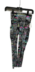 Athletic Leggings By Lululemon In Black & Pink, Size: 0