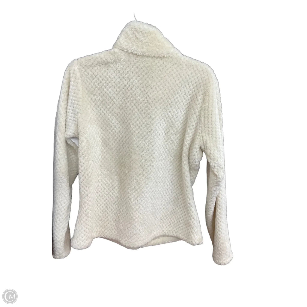 Jacket Faux Fur & Sherpa By Columbia In Cream, Size: L