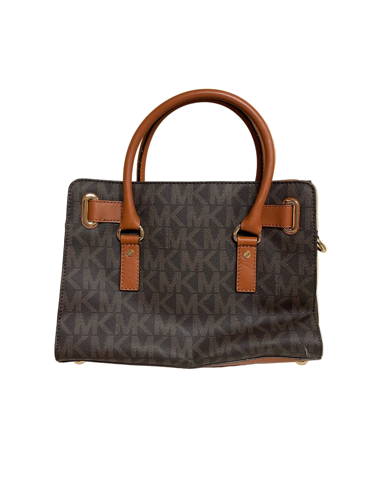Handbag Designer By Michael Kors In Brown, Size:Medium