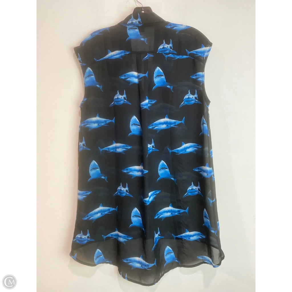 Swimwear Cover-up By Forever 21 In Black, Size: S