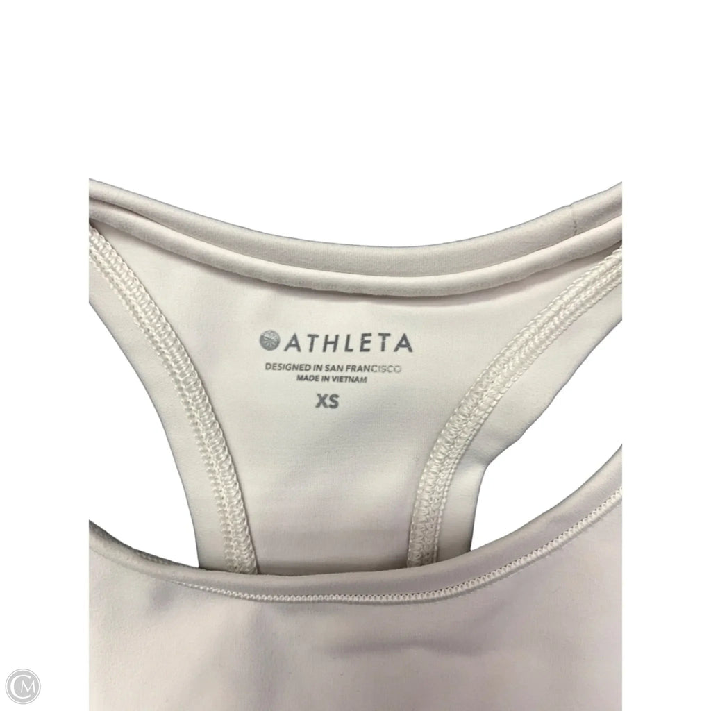 Tank Top By Athleta In Green & White, Size: Xs