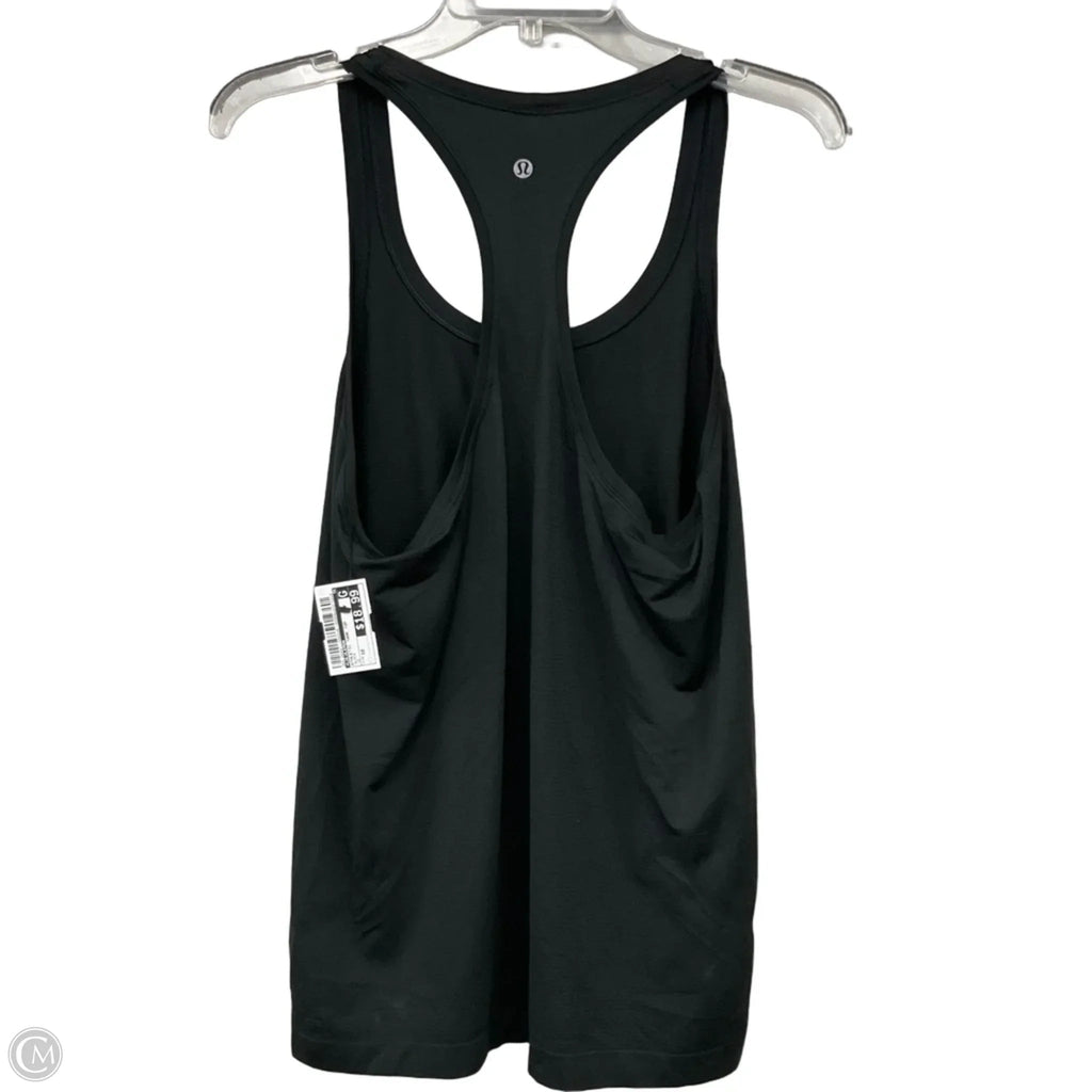 Athletic Tank Top By Lululemon In Black, Size: 10