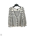 Cardigan By Talbots In Striped Pattern, Size: 3x