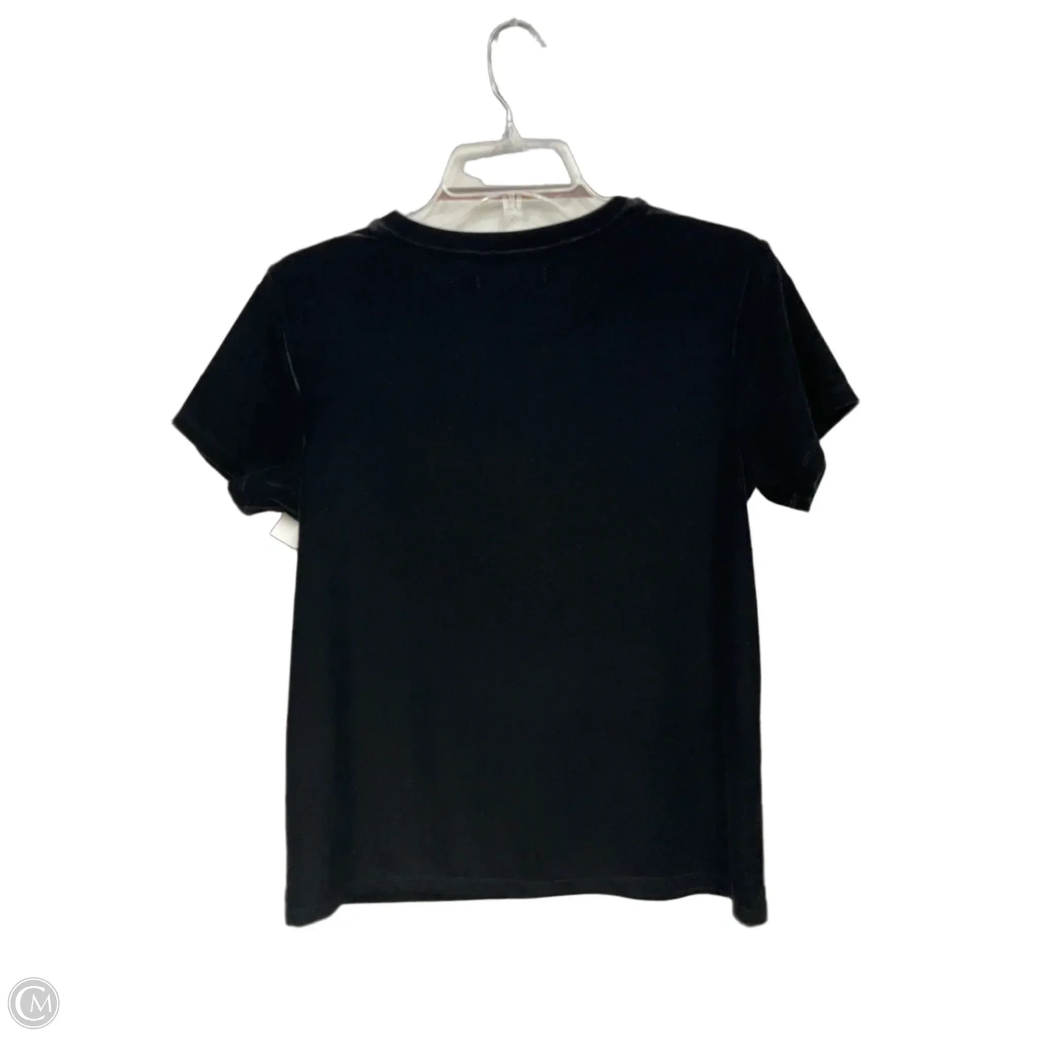 Top Short Sleeve By Abercrombie And Fitch In Black, Size: Xs