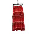 Skirt Maxi By Cato In Red, Size: Xl