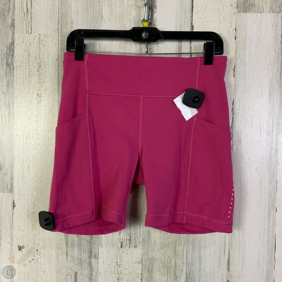 Athletic Shorts By Lululemon In Pink, Size: 10