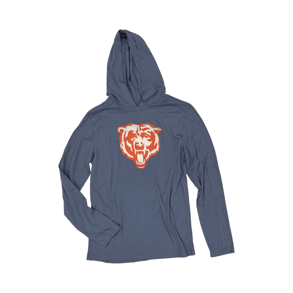 Athletic Top Ls Hoodie By Nfl In Blue, Size:M
