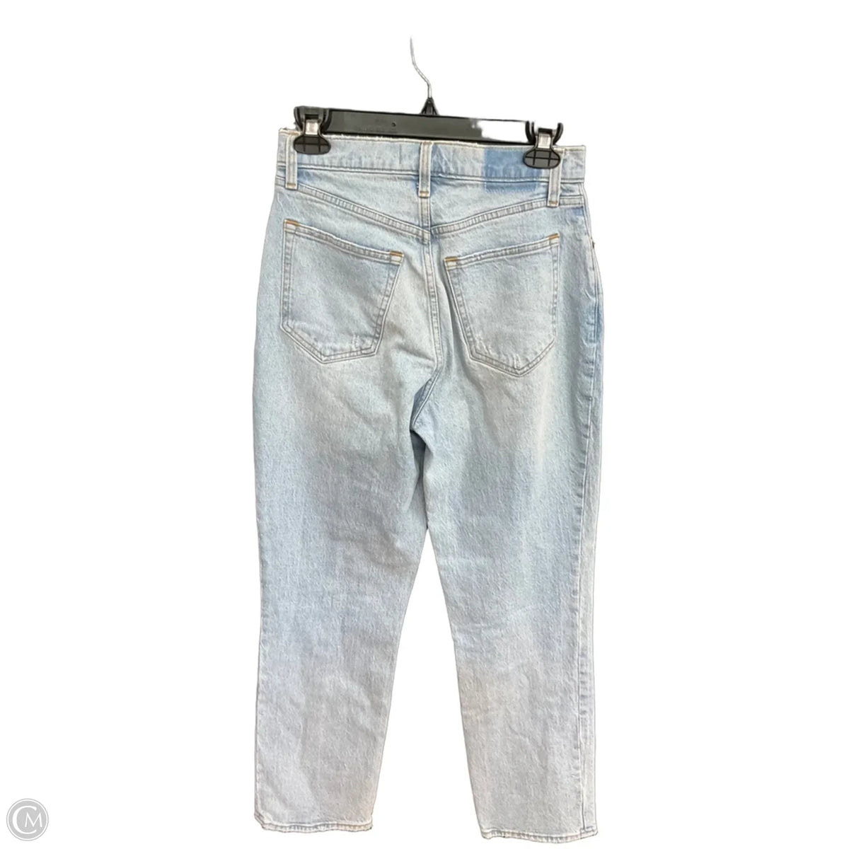 Jeans Straight By Abercrombie And Fitch In Blue Denim, Size: 4