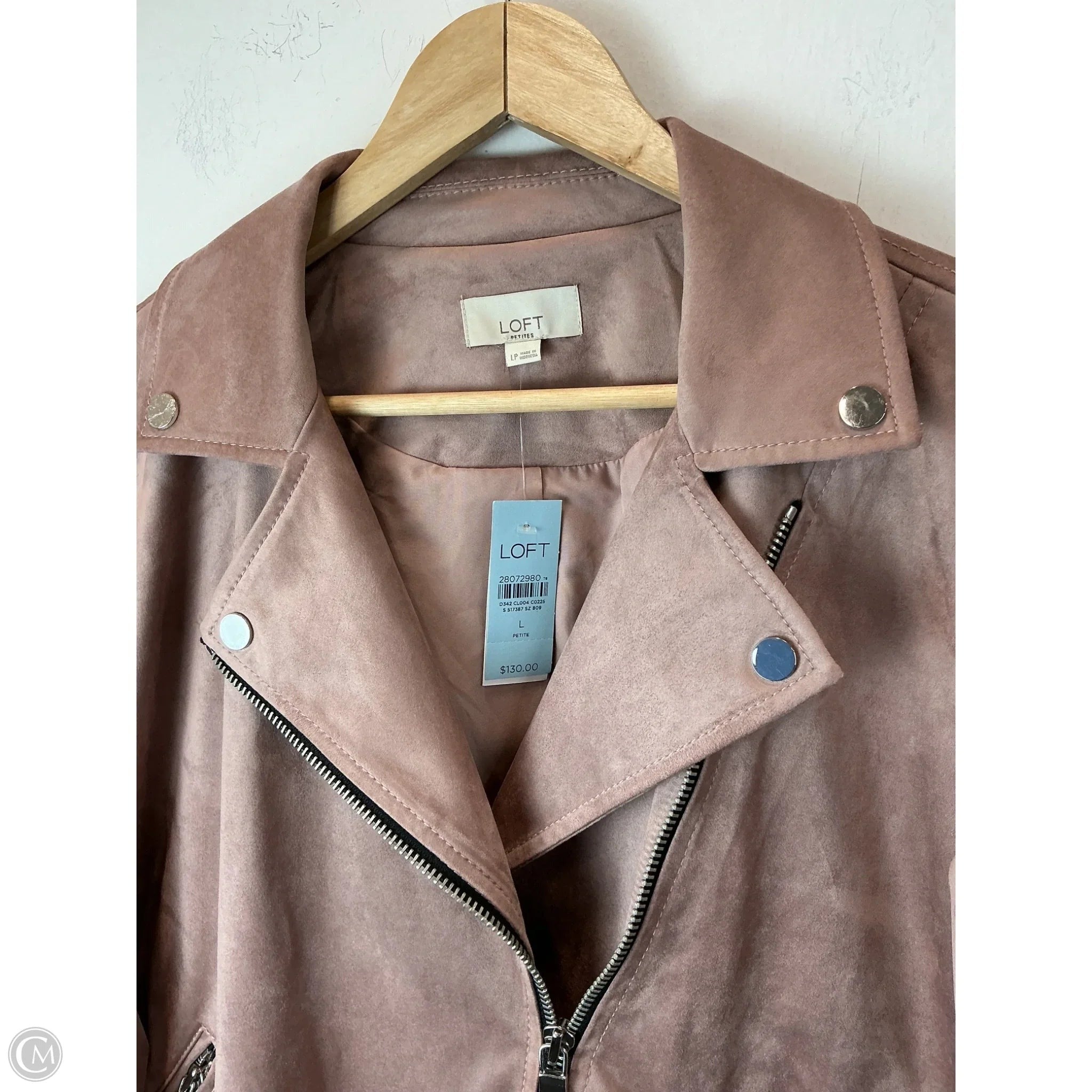 Jacket Other By Loft In Pink, Size: Lp