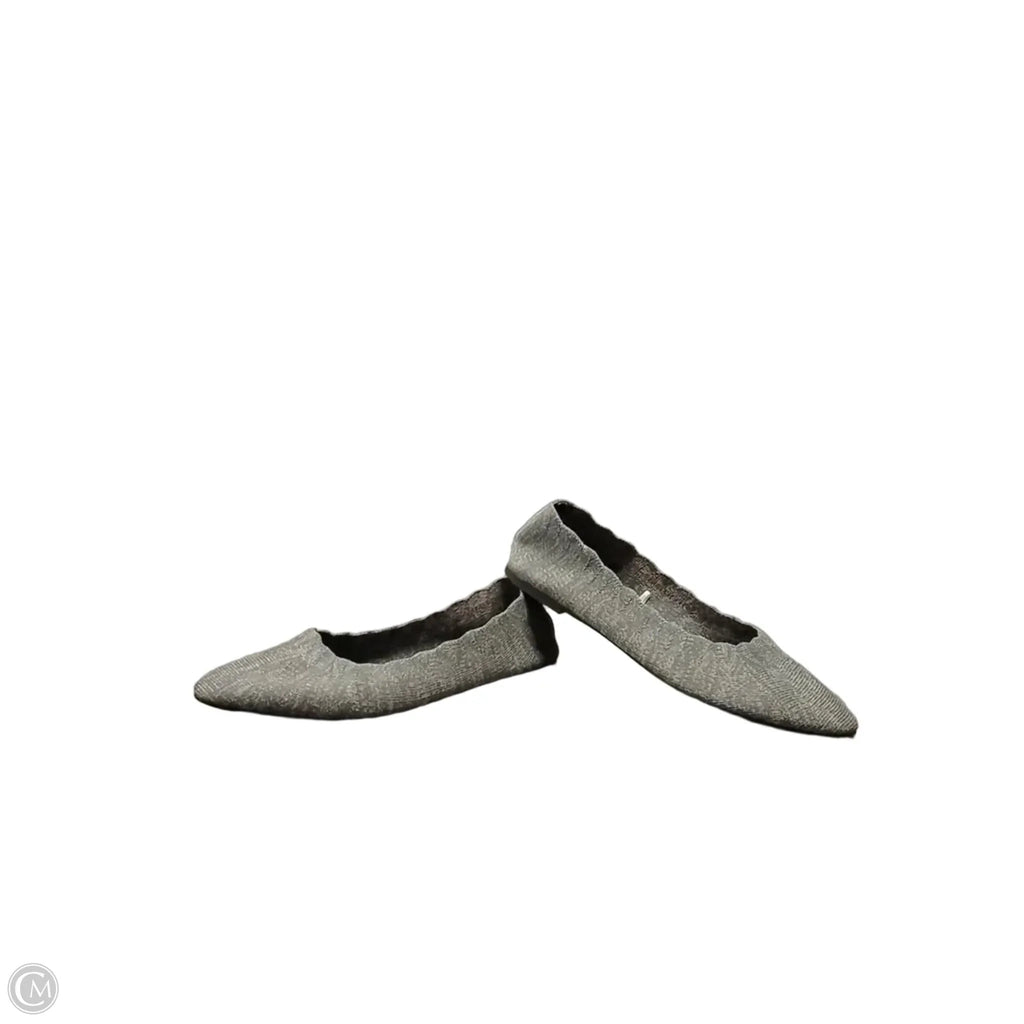 Shoes Flats By Skechers In Grey, Size: 10