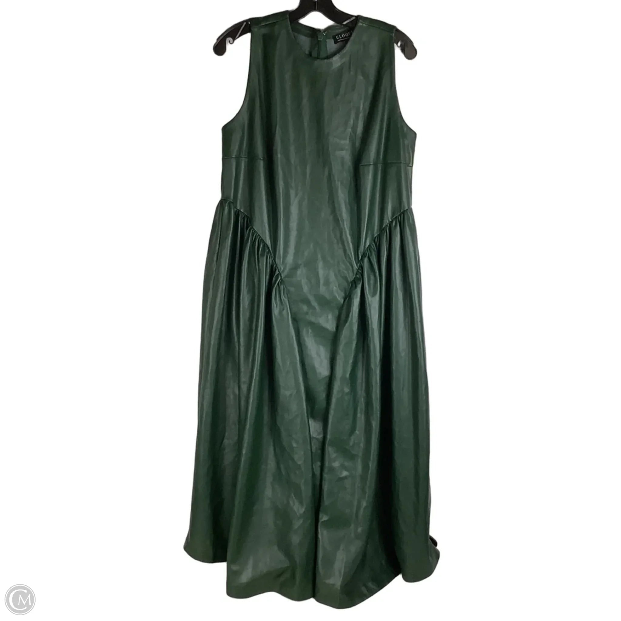 Dress Party Long By Eloquii In Green, Size: 16
